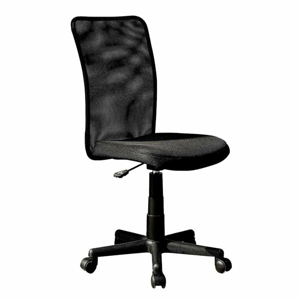 Direct Wicker Black Breathable Mesh Task Office Chair with Back UBS-RTA-9300B-BK